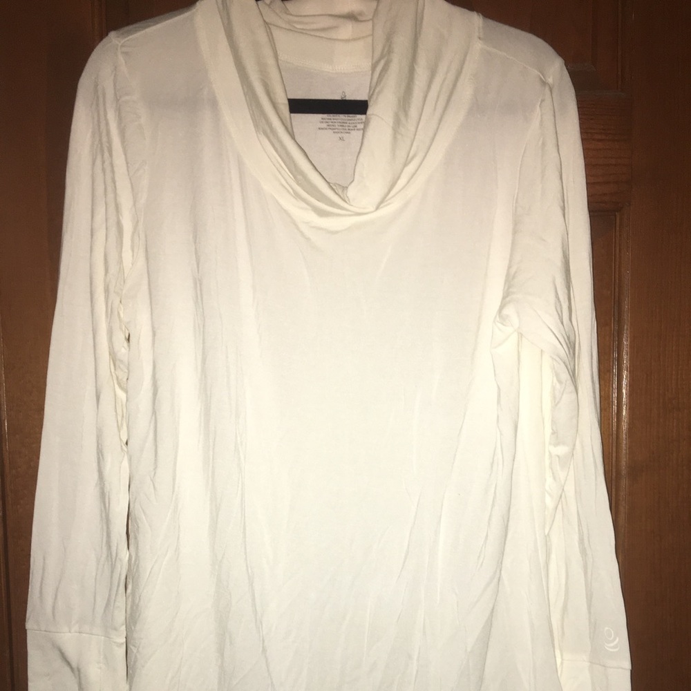 Cuddl Duds White Long Sleeve